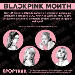 BLACKPINK MONTH - Zestaw darmowych naklejek!