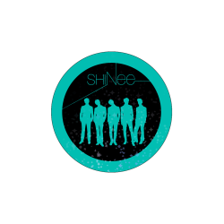 Naklejka holograficzna SHINee