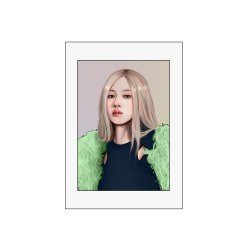 Limitowana Grafika BLACKPINK - Rosé