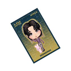 Pocztówka holograficzna ATEEZ (GOLDEN HOUR PART 1) - SEONGHWA