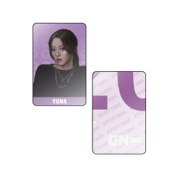 - LIMITOWANA EDYCJA - Metaliczna Karta ITZY - Yuna