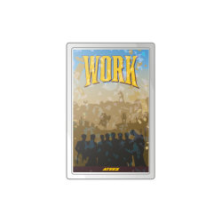 Holograficzny magnes ATEEZ - WORK